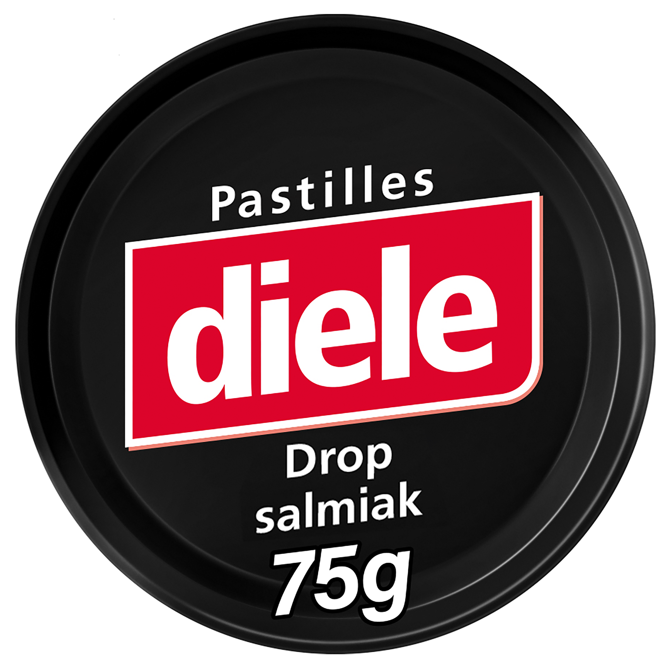 Diele Drop salmiak pastilles 75.00 Gram