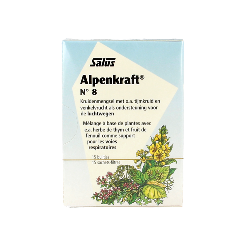 Salus Kruidenthee 8 alpenkraft 15 Zakjes