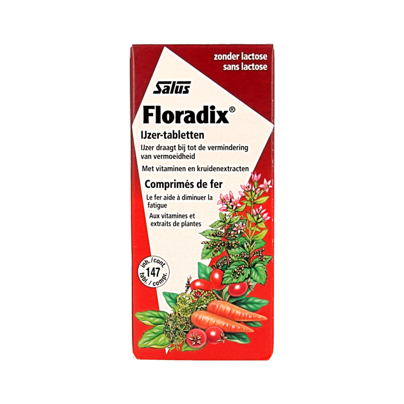 Salus Floradix ijzer tabletten 147 Tabletten