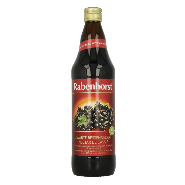 Rabenhorst Zwarte bes nektar bio 750 Milliliter
