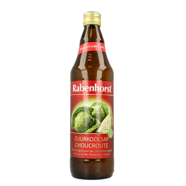 Rabenhorst Zuurkoolsap bio 750 Milliliter