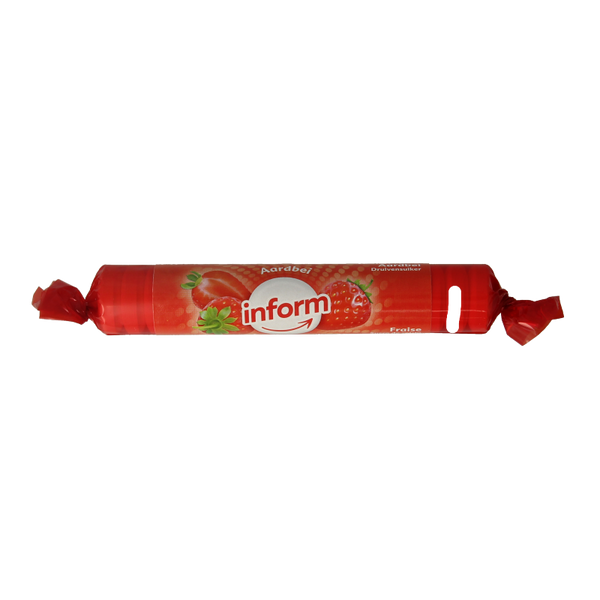 Inform Druivensuiker aardbei 1 Rol