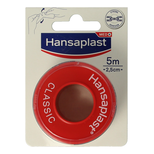 Hansaplast Hechtpleister classic 5m x 2.5cm 1.00 Stuks