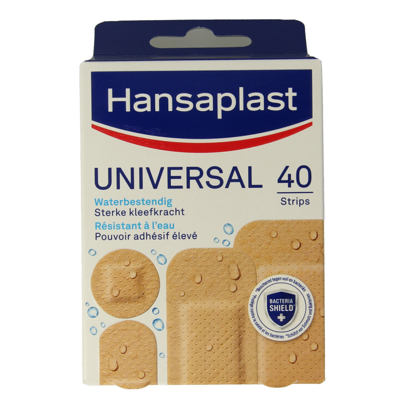 Hansaplast Water resistant universal strips 40 Stuks