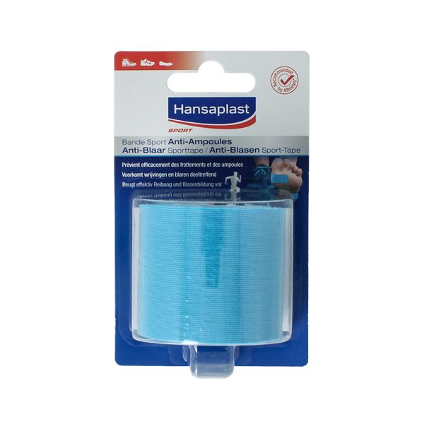 Hansaplast Sport tape anti blaar 1.00 Stuks
