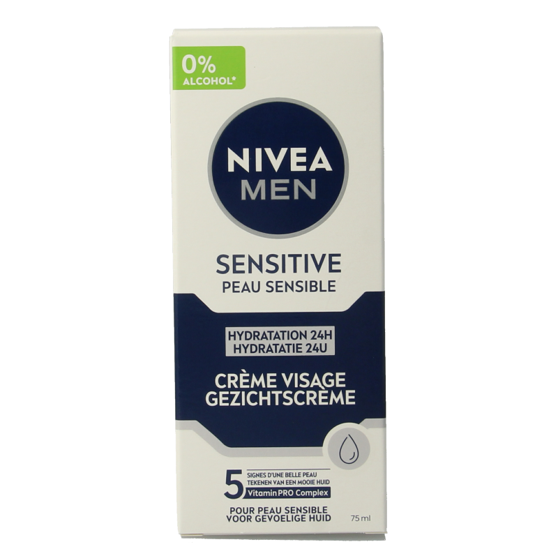 Nivea Men gezichtscreme sensitive 75 Milliliter