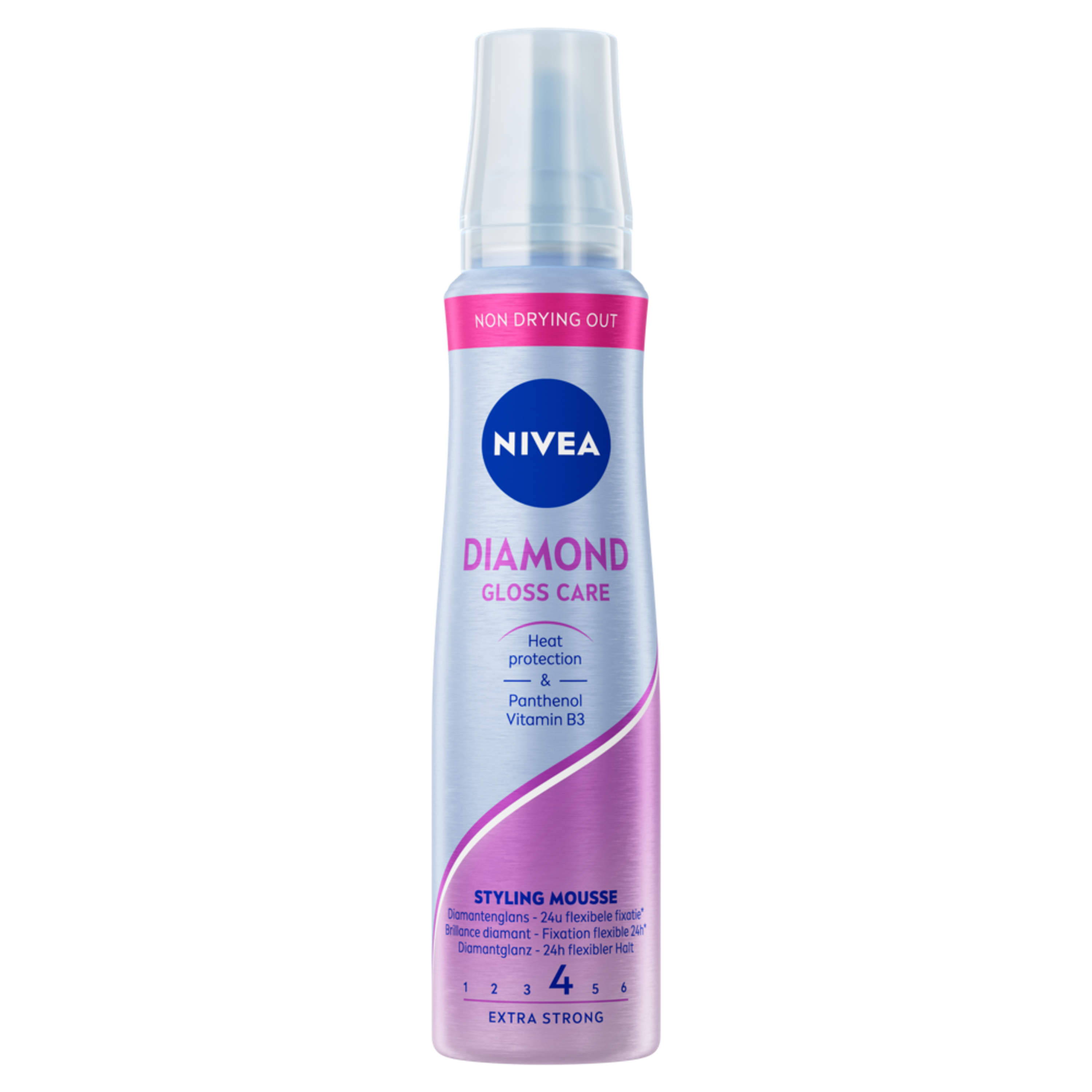 Nivea Styling mousse diamond gloss 150.00 Milliliter