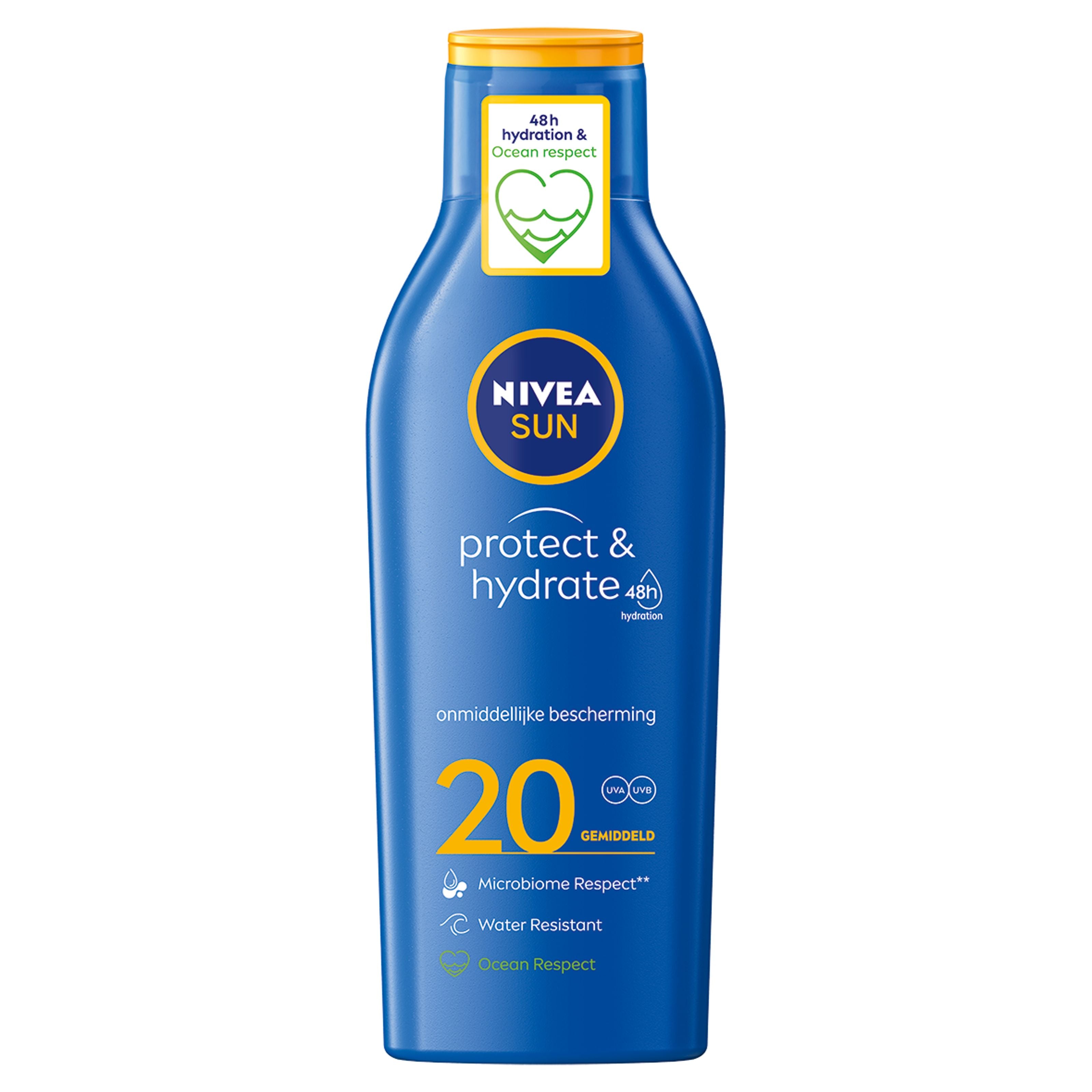 Nivea Sun protect & hydrate zonnemelk SPF20 200 Milliliter