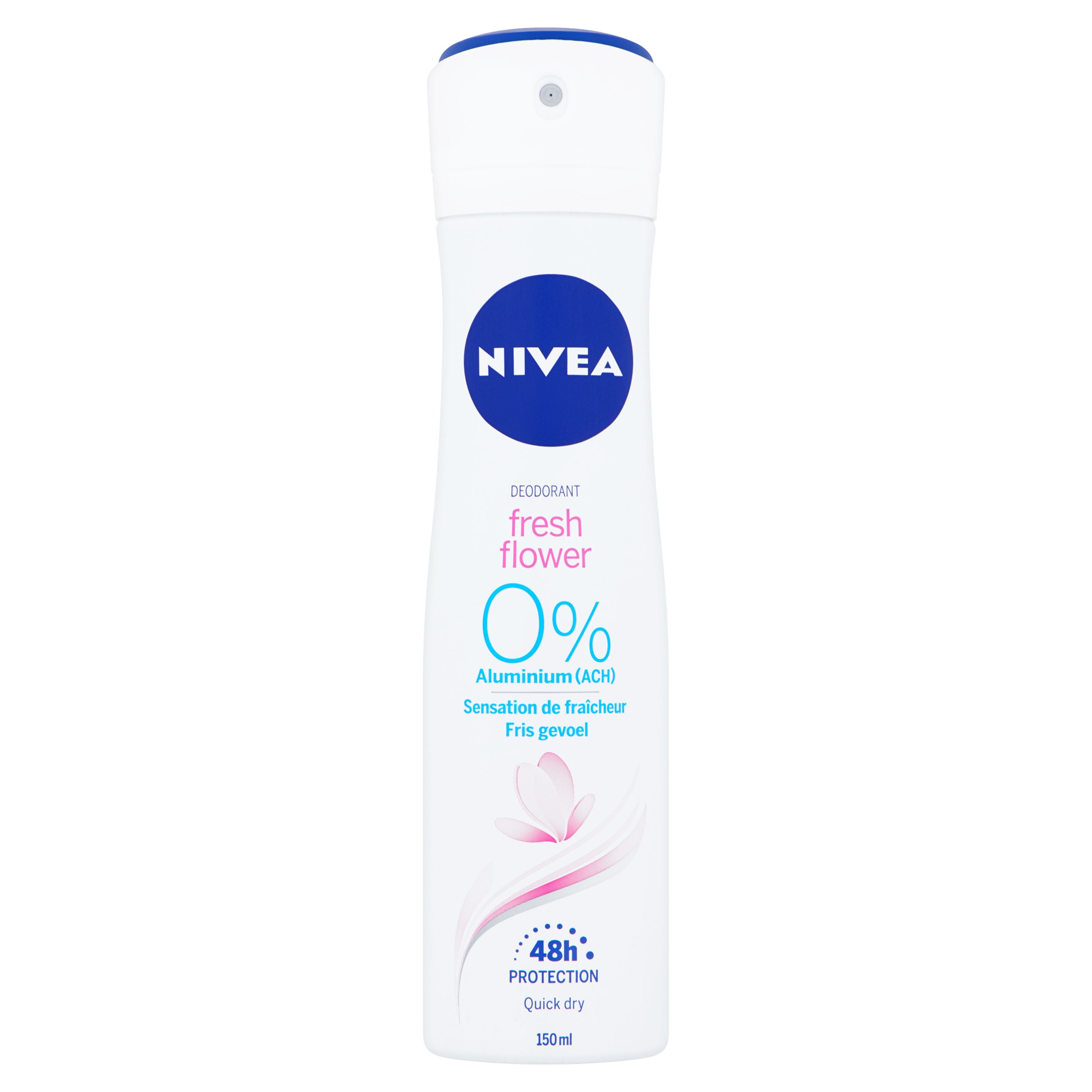 Nivea Deodorant fresh flower spray 150 Milliliter