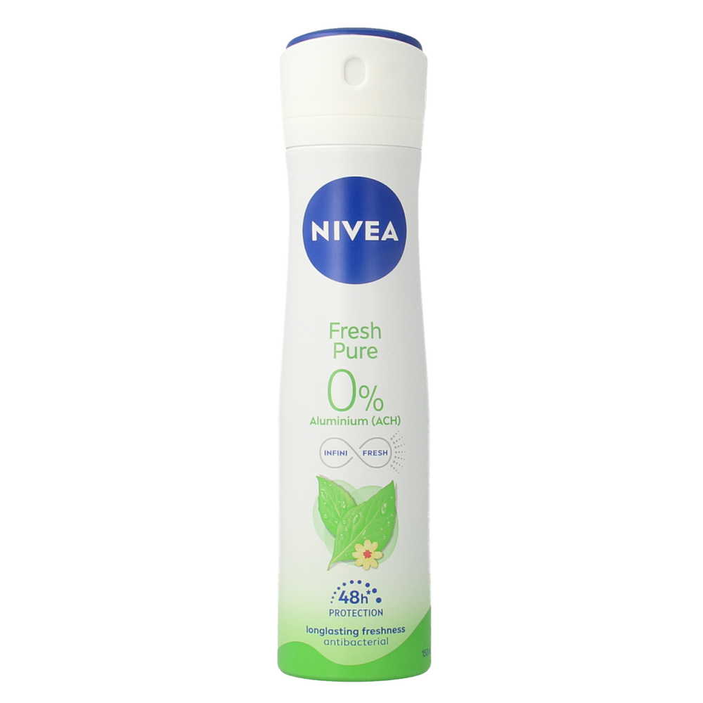 Nivea Deodorant spray fresh pure jasmine 150.00 Milliliter
