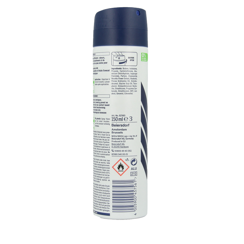 Nivea Men deodorant spray sensitive protect 150 Milliliter