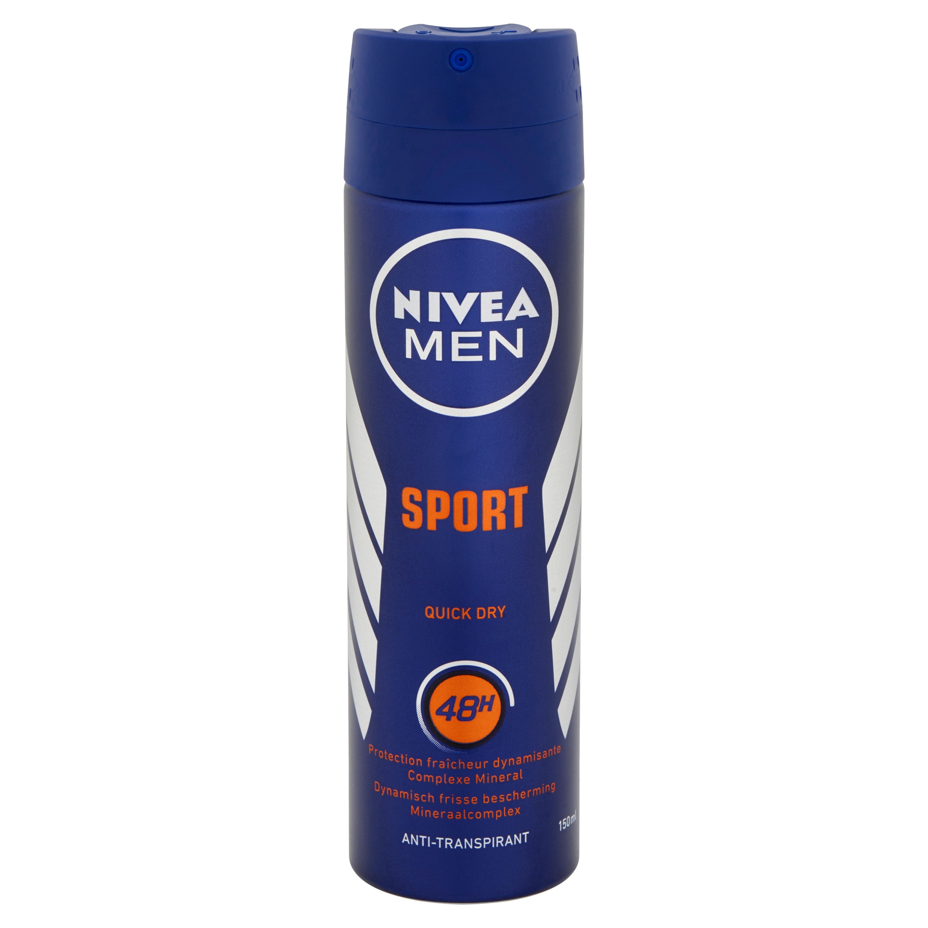 Nivea Men deodorant spray sport 150.00 Milliliter