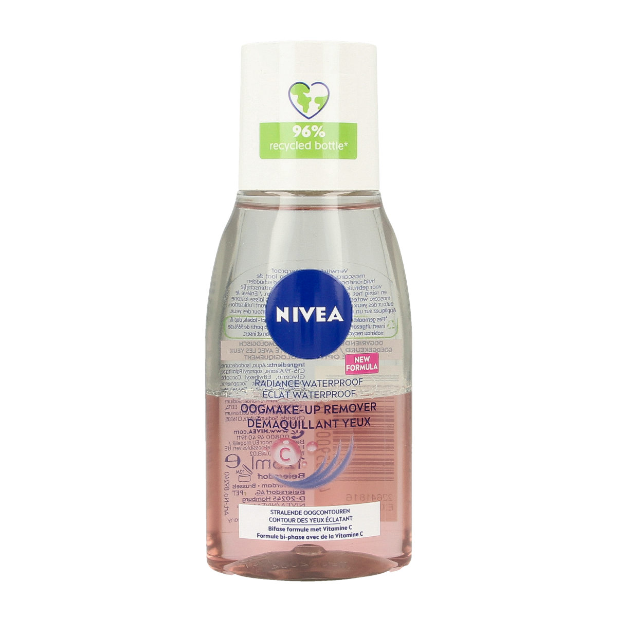 Nivea Oogmake-up remover pink 125.00 Milliliter