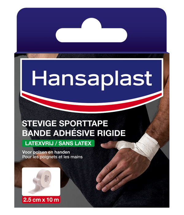 Hansaplast Sport tape smal 2.50cm x 10m 1.00 Rol