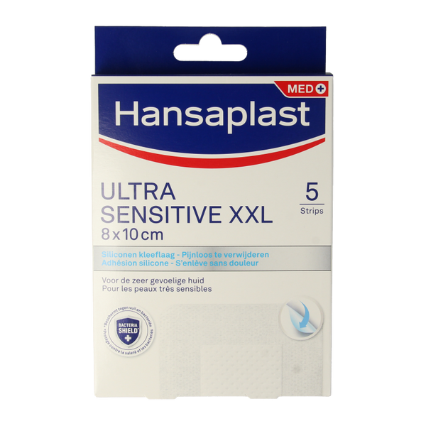 Hansaplast Pleister ultra sensitive XXL 5 Stuks