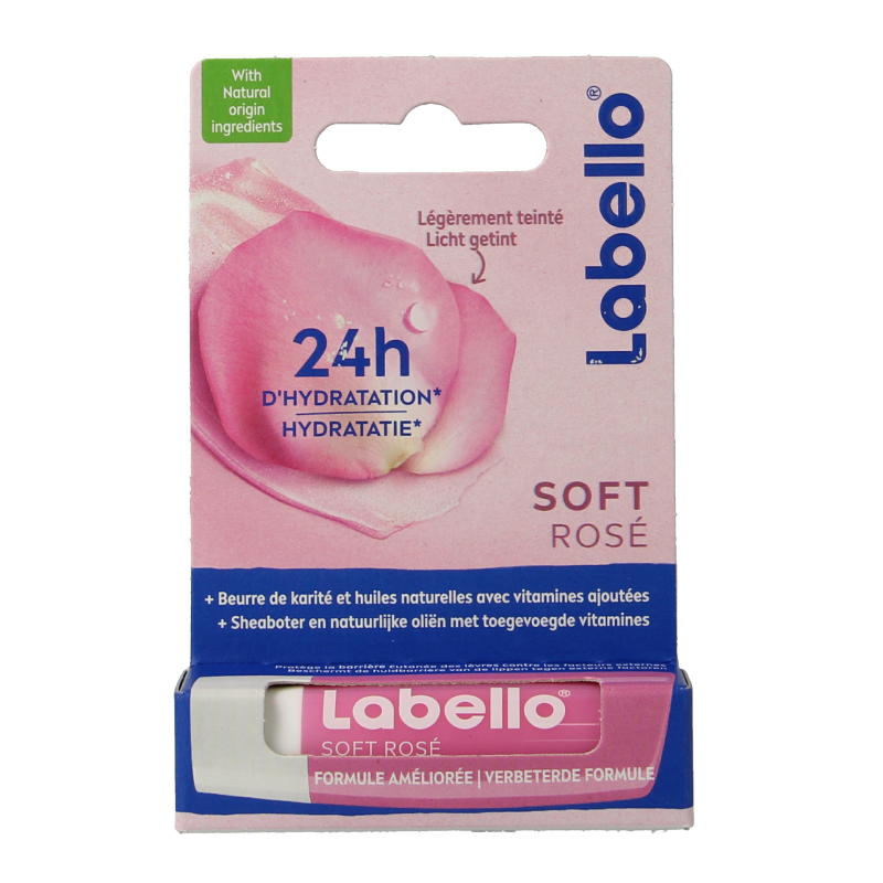 Labello Soft rose blister 4.8 Gram