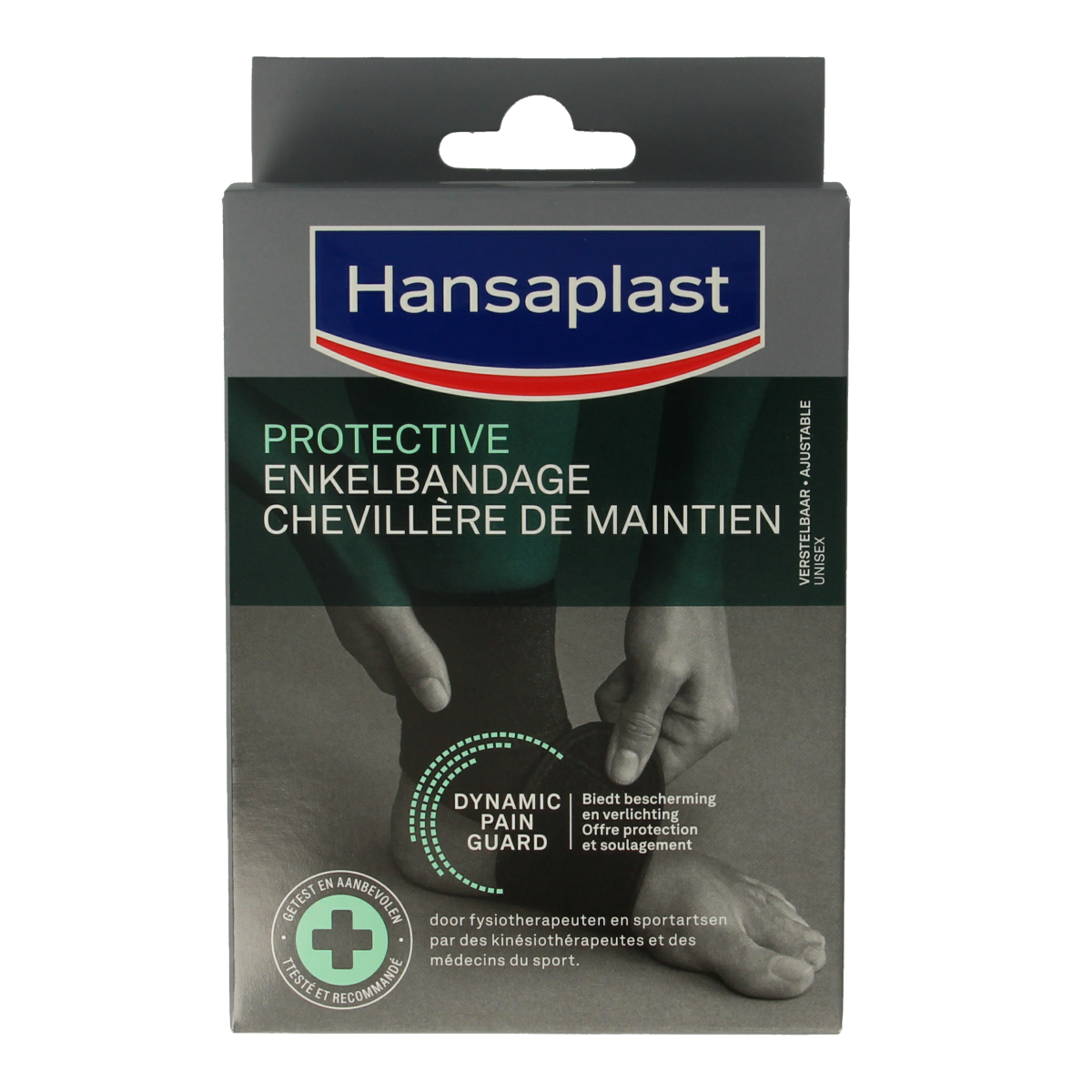 Hansaplast Sport enkelbandage verstelbaar 1.00 Stuks