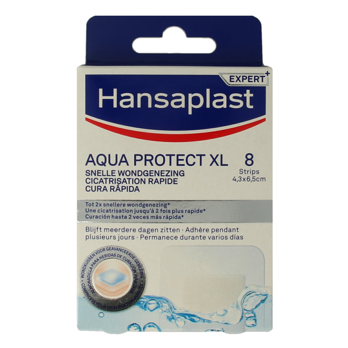 Hansaplast Snelle wondgenezing 8.00 Stuks