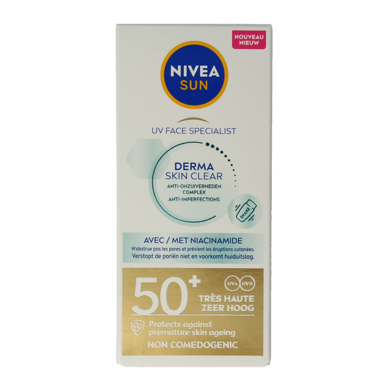 Nivea Sun face blemish control SPF50+ 40 Milliliter