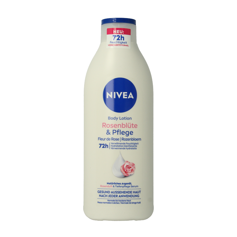 Nivea Bodylotion rozenbloem norm/droge huid 400 Milliliter