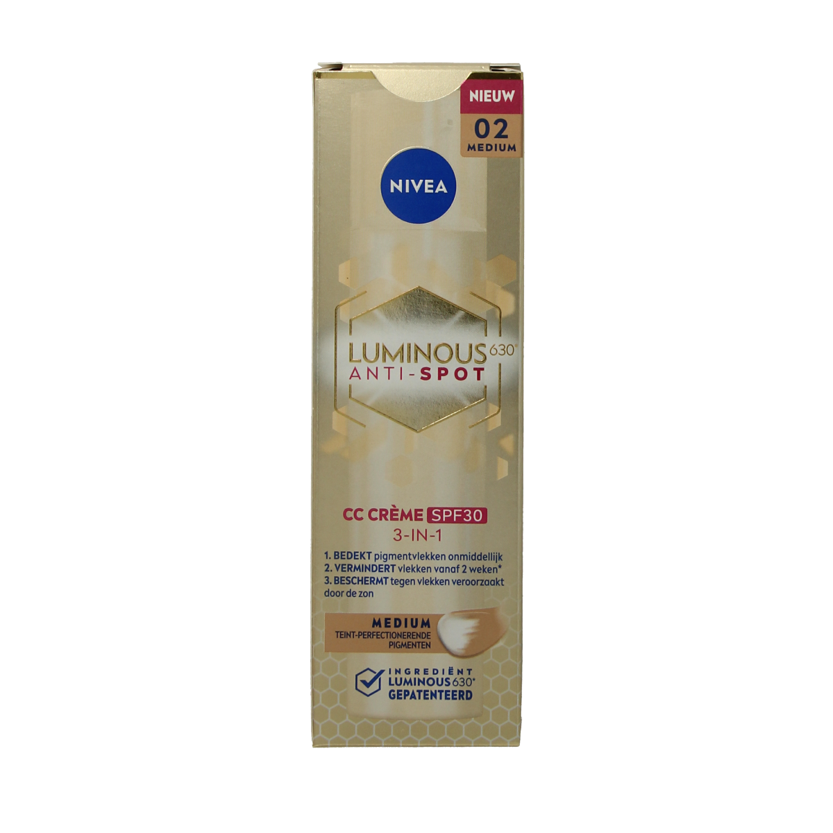 Nivea Cellular luminous 630 fluid medium SPF30 40.00 Milliliter