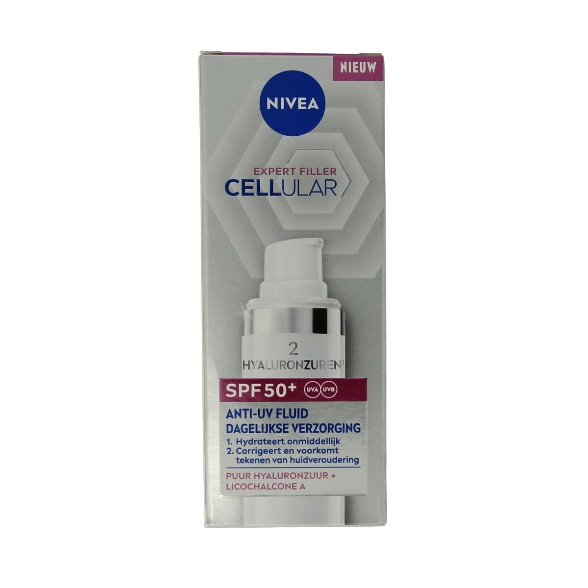Nivea Hyaluron cellular expert filler day fluid SPF50 30.00 Milliliter