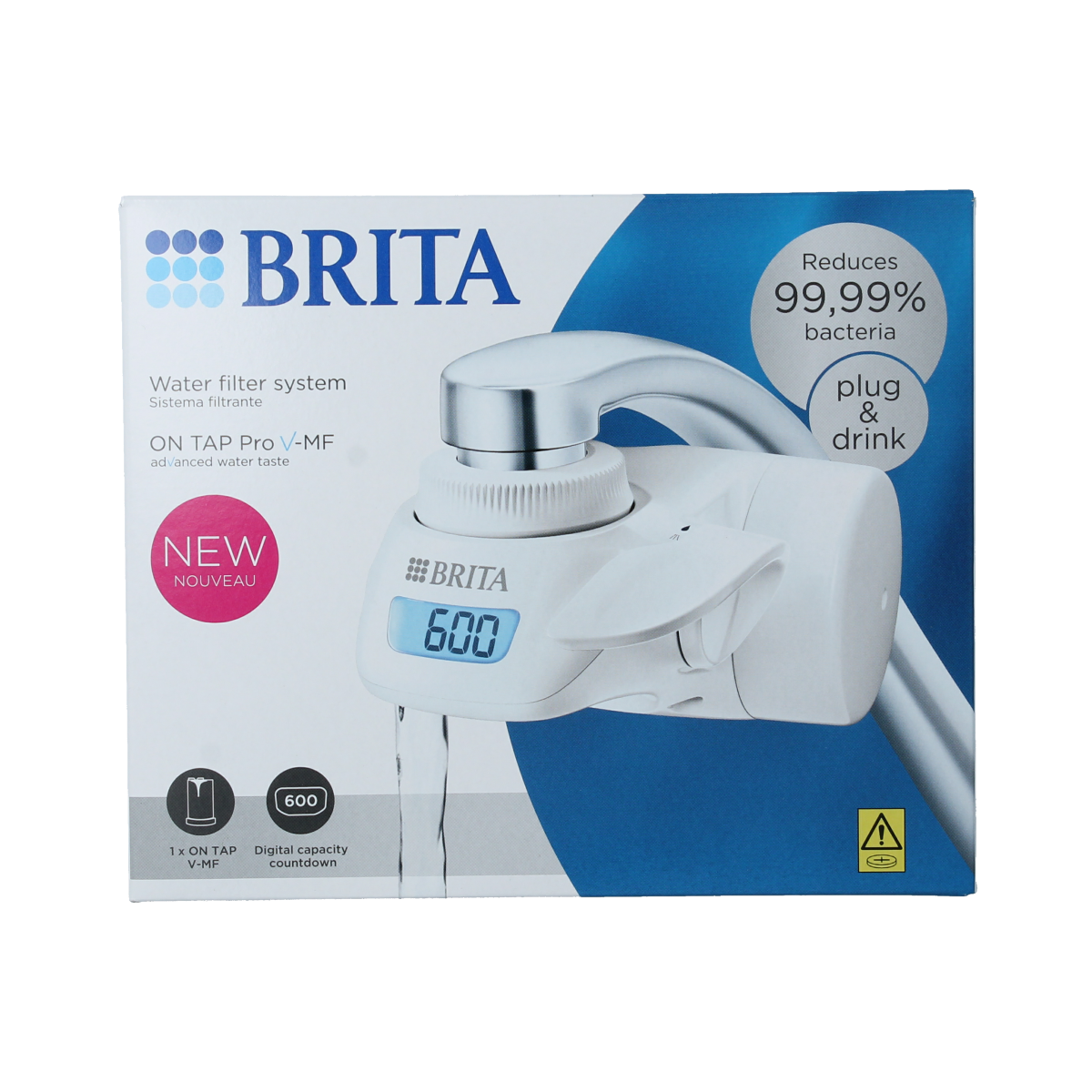 Brita Waterfiltersysteem On Tap - voor op de kraan 1.00 Stuks