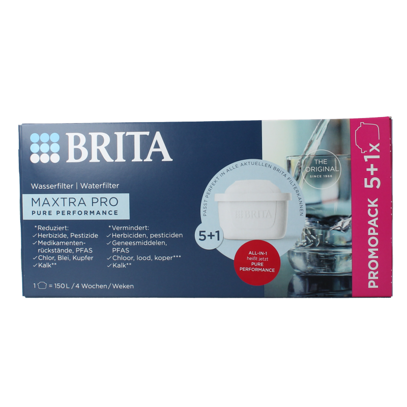 Brita Filter maxtra pro 5+1 6 Stuks
