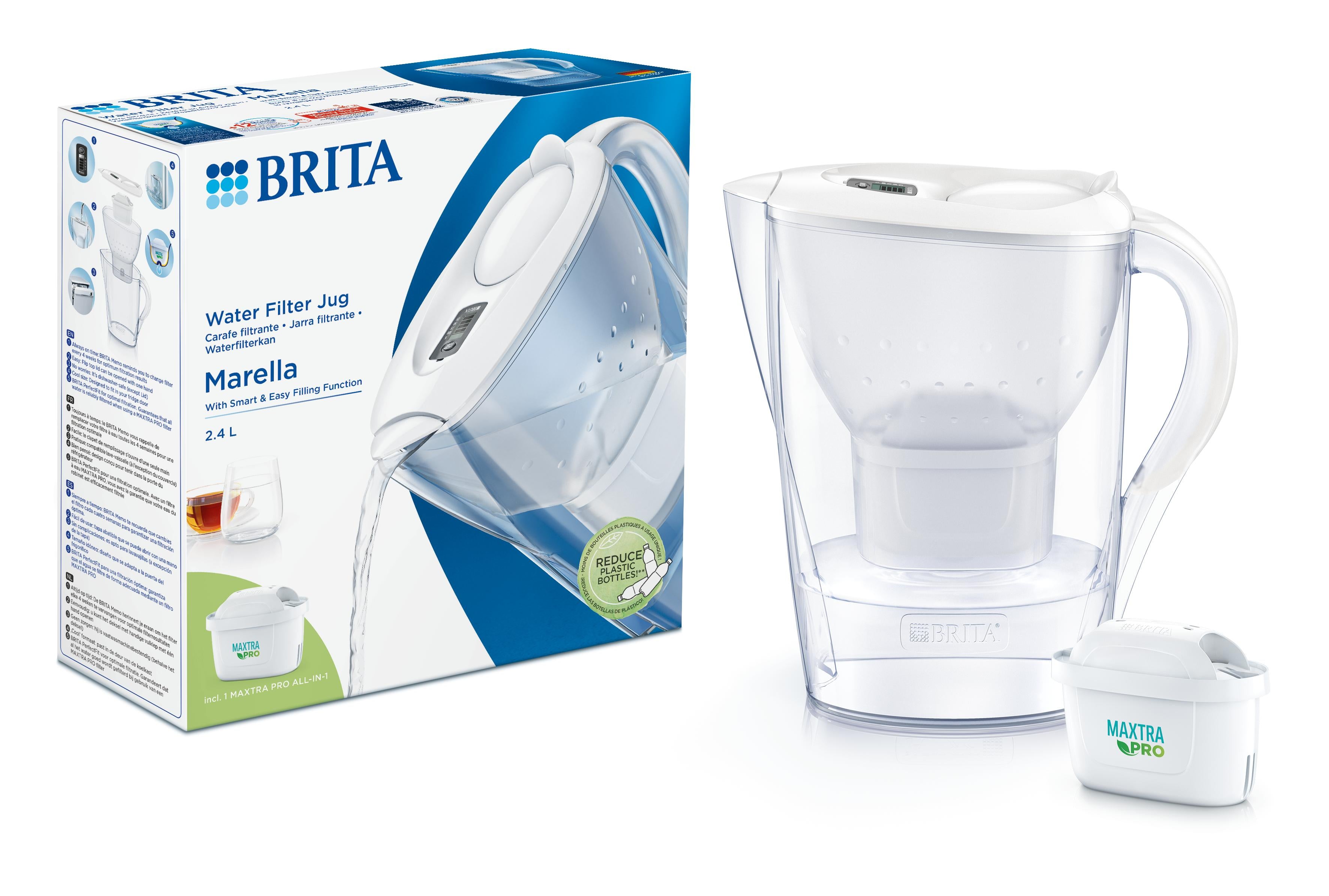 Brita Waterfilterkan Marella cool white 1 Set
