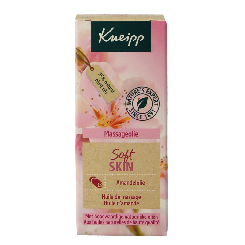 Kneipp Massageolie amandel mini 20 Milliliter