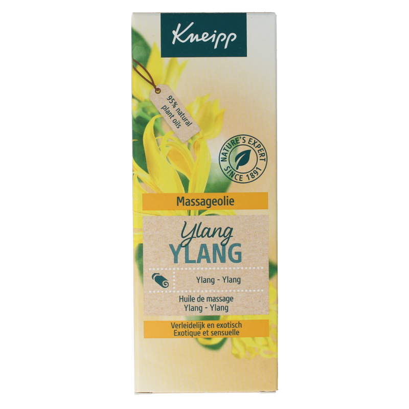 Kneipp Soft touch massageolie ylang ylang 100 Milliliter