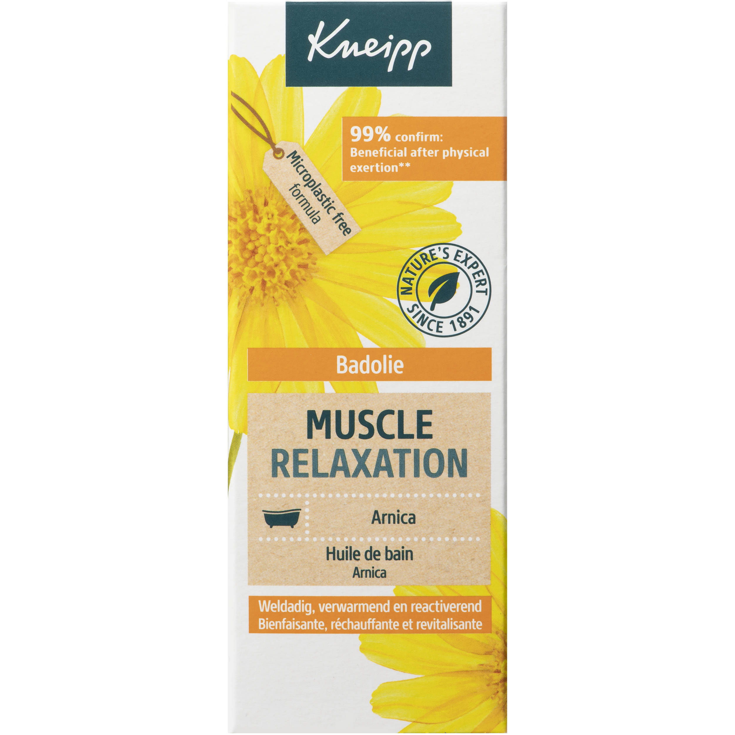 Kneipp Muscle relaxation arnica badolie 100.00 Milliliter