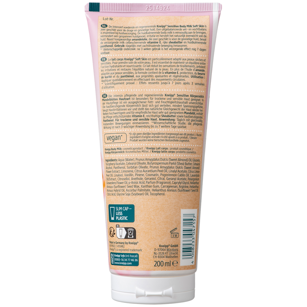 Kneipp Body milk sensitive Soft Skin 200.00 Milliliter