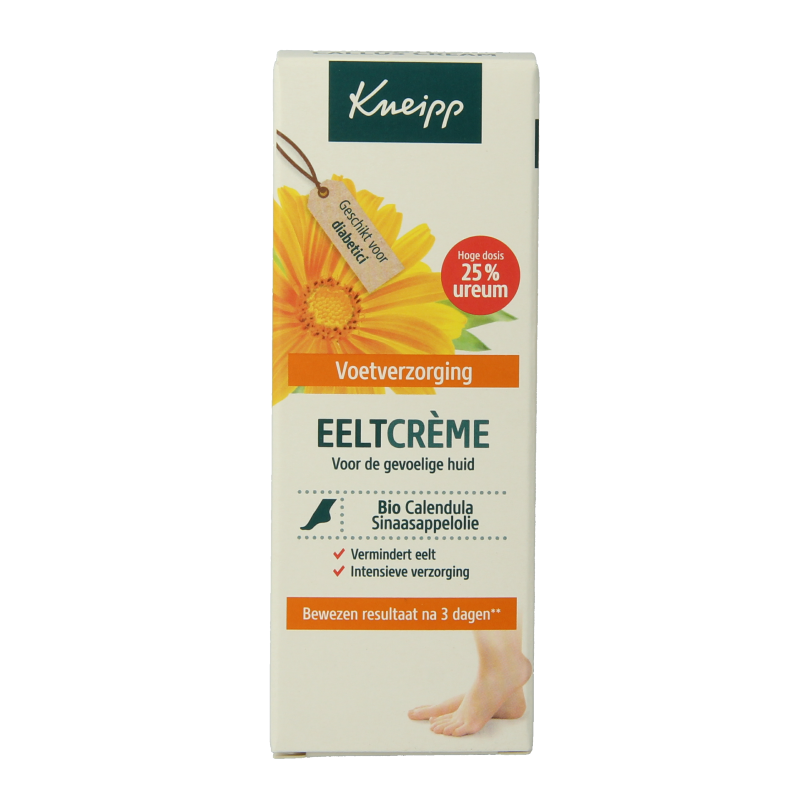 Kneipp Foot care eeltcreme calendula sinaasappelolie 50 Milliliter