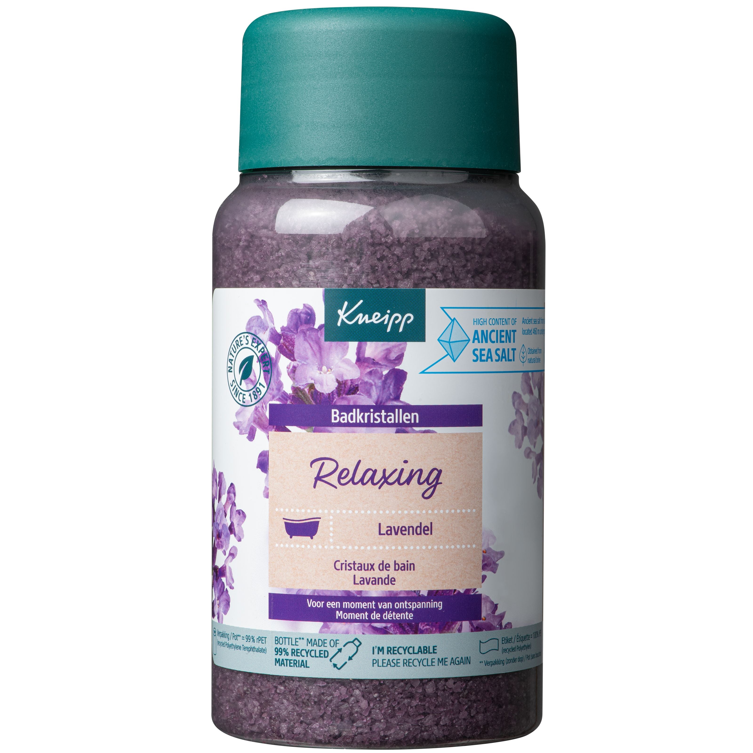 Kneipp Badkristal relaxing lavender 600 Gram