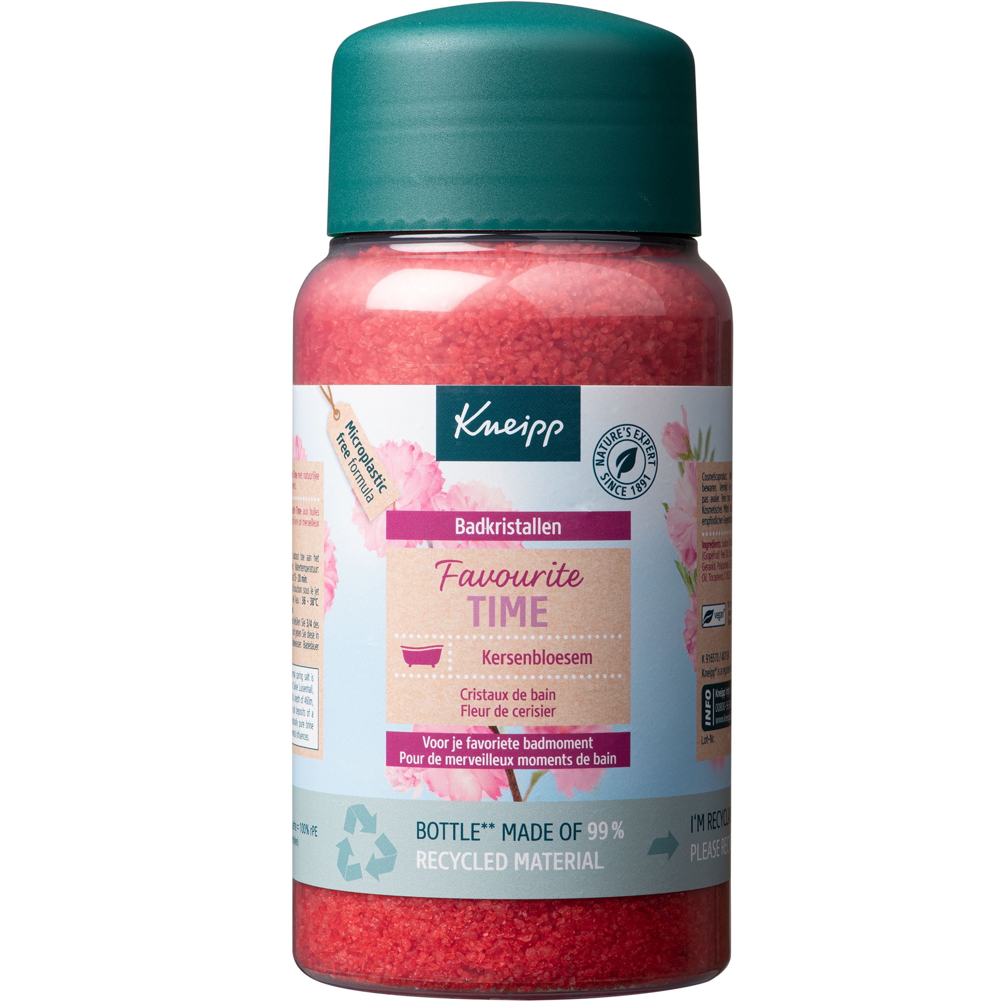 Kneipp Badkristal favourite time kersenbloesem 600 Gram