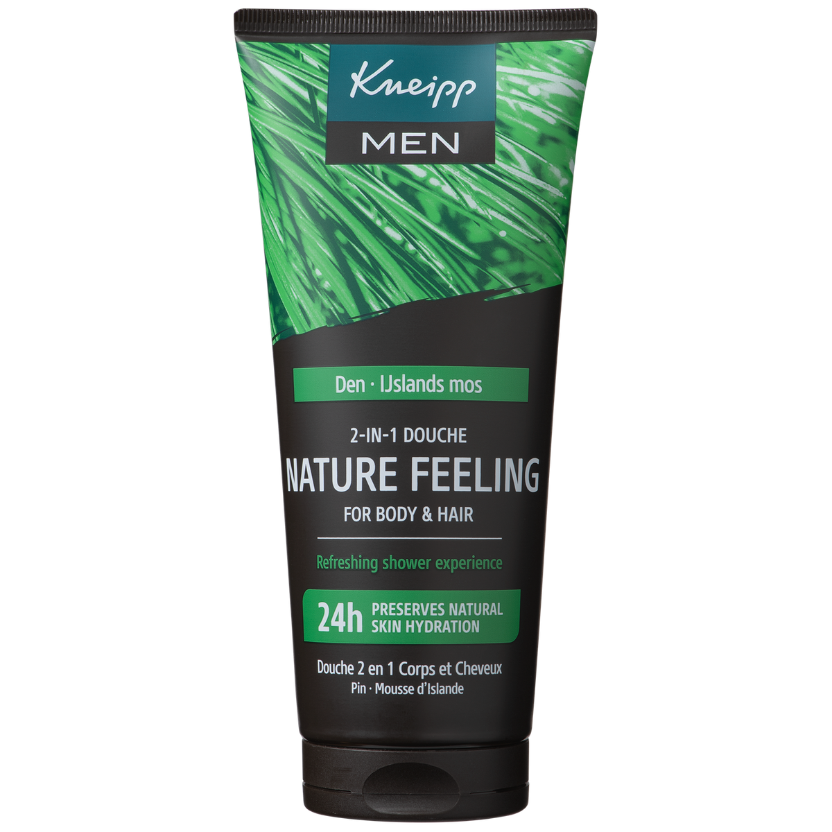 Kneipp 2-in-1 Men Douchegel & Shampoo Nature Feeling 200.00 Milliliter