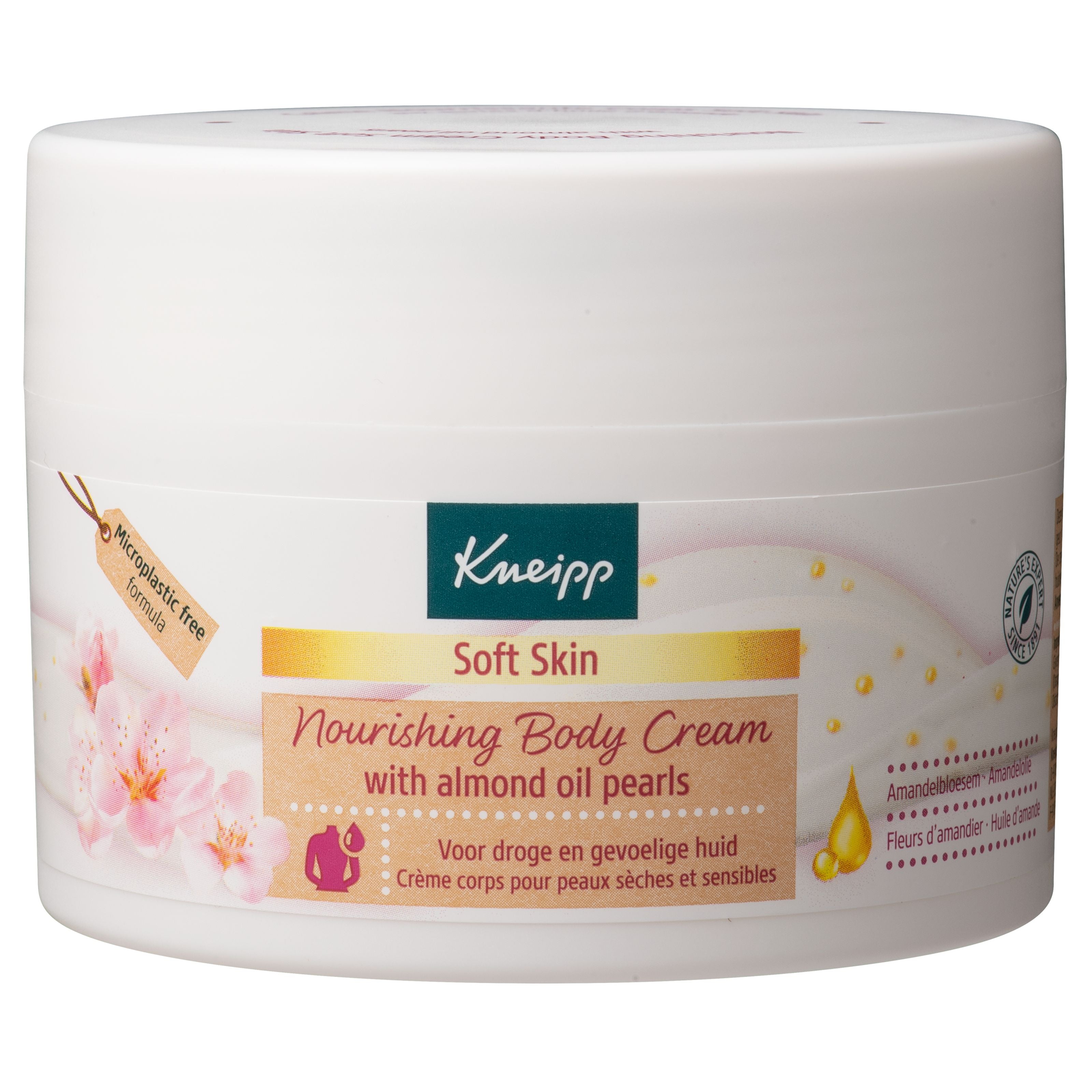 Kneipp Soft skin nourishing body cream almond oil 200 Milliliter