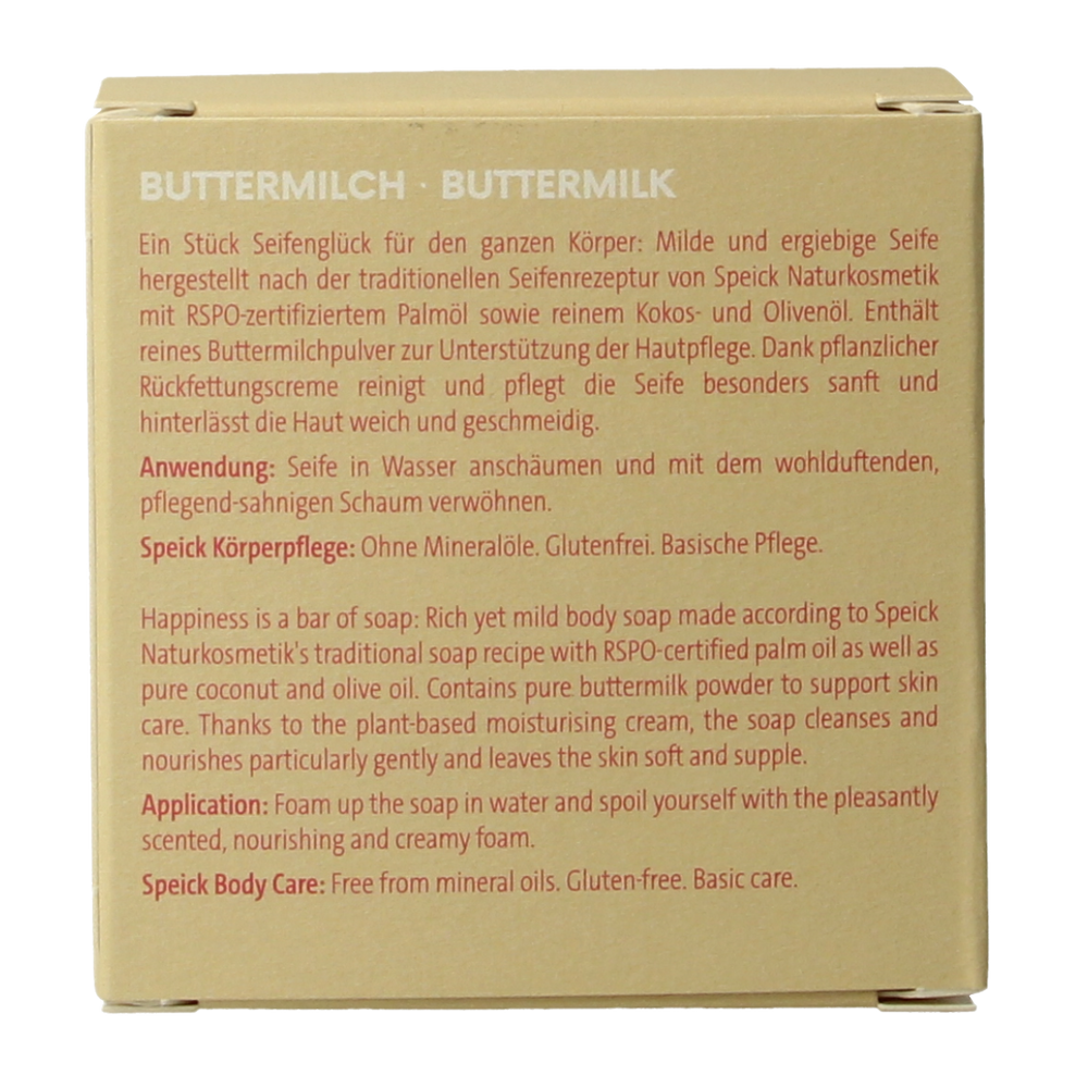 Speick Karnemelk zeep in doosje 100.00 Gram