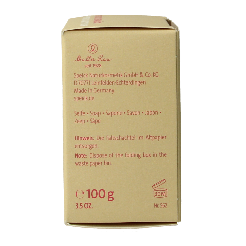 Speick Karnemelk zeep in doosje 100.00 Gram
