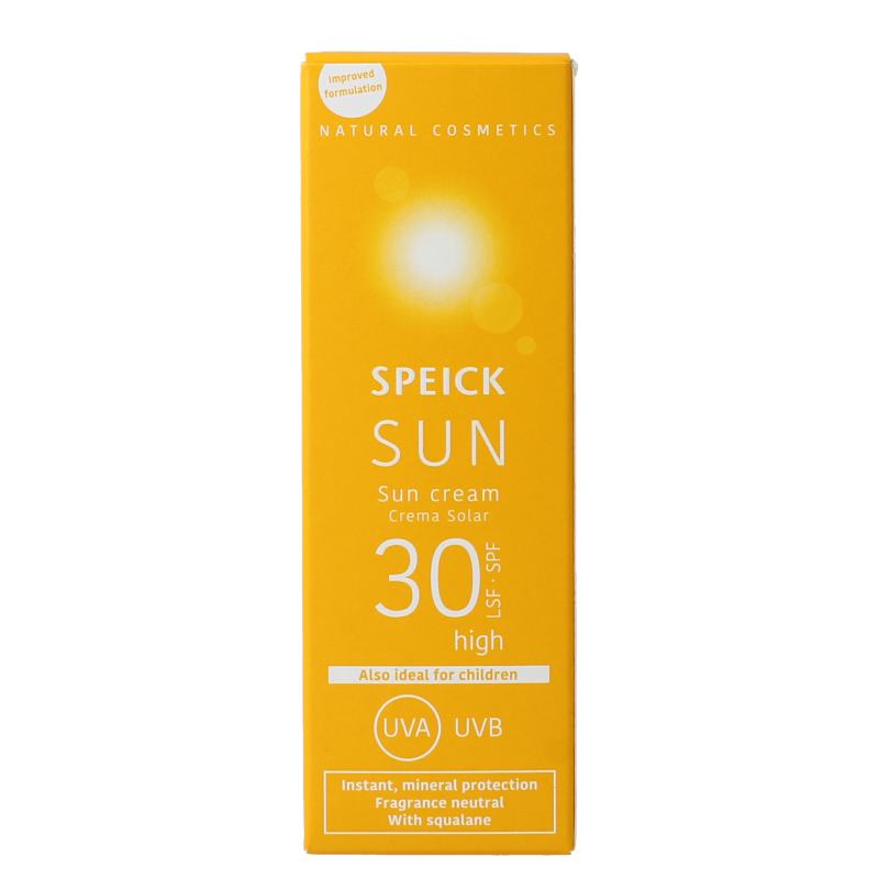Speick Zonnecreme factor 30 bio 60 Milliliter