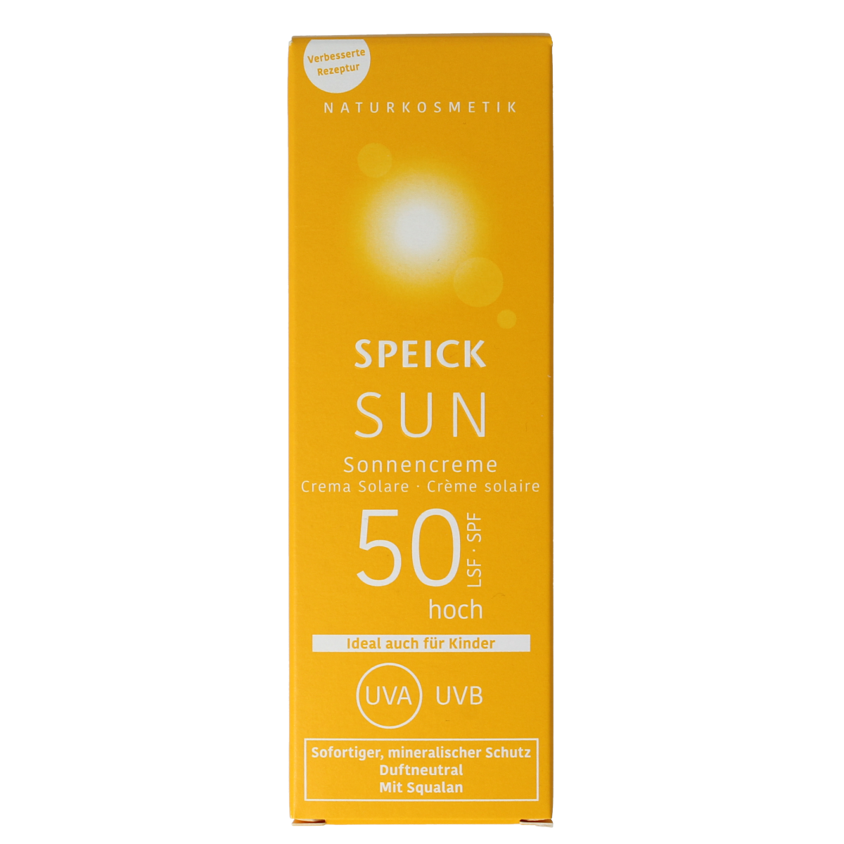 Speick Sun zonnecreme factor 50 bio 60.00 Milliliter