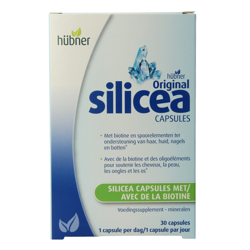 Hubner Original silicea capsules met biotine 30 Capsules