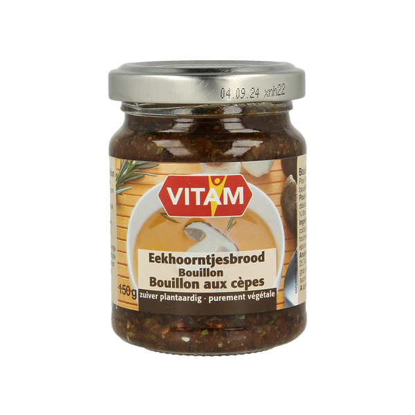 Vitam Eekhoorntjesbrood bouillon pasta 150.00 Gram
