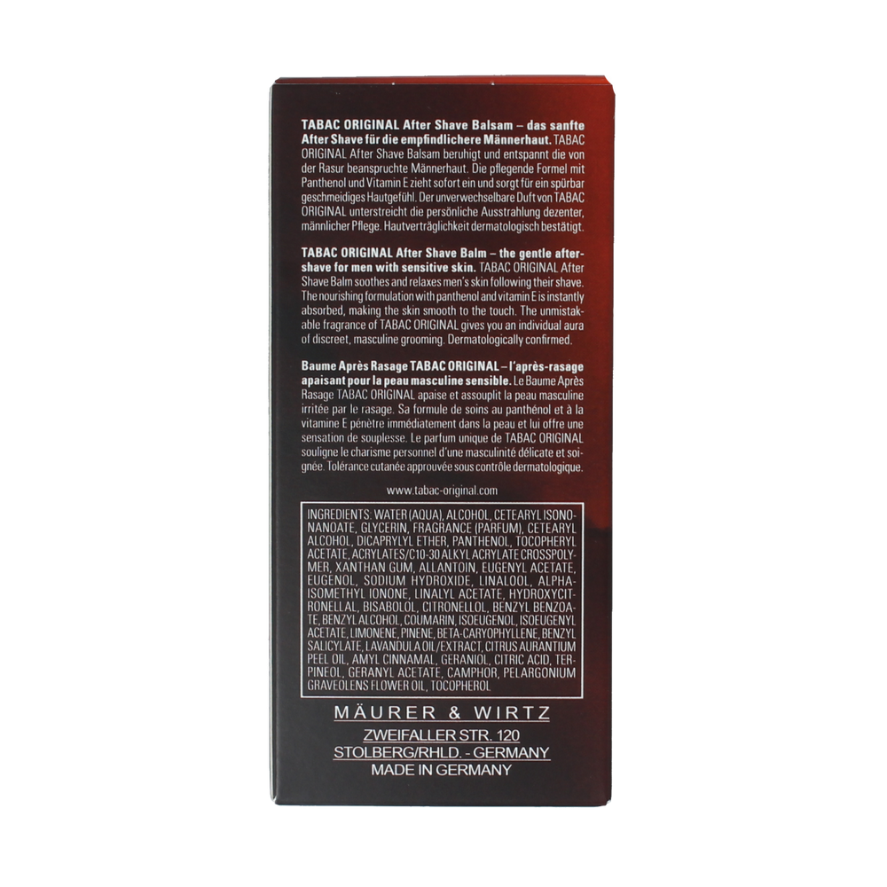 Tabac Original aftershave balm 75.00 Milliliter