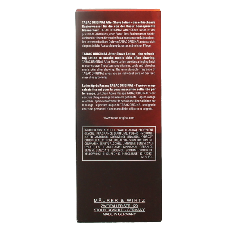 Tabac Original aftershave lotion 100 Milliliter