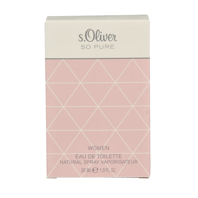 S Oliver Woman so pure eau de toilette 30 Milliliter