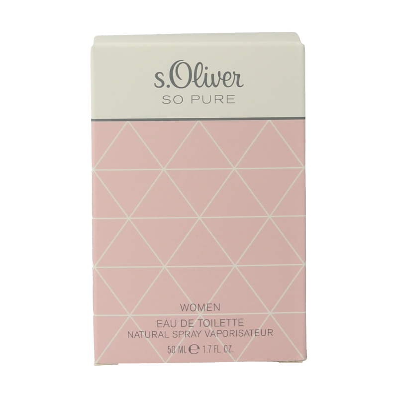 S Oliver So pure women eau de toilette 50 Milliliter