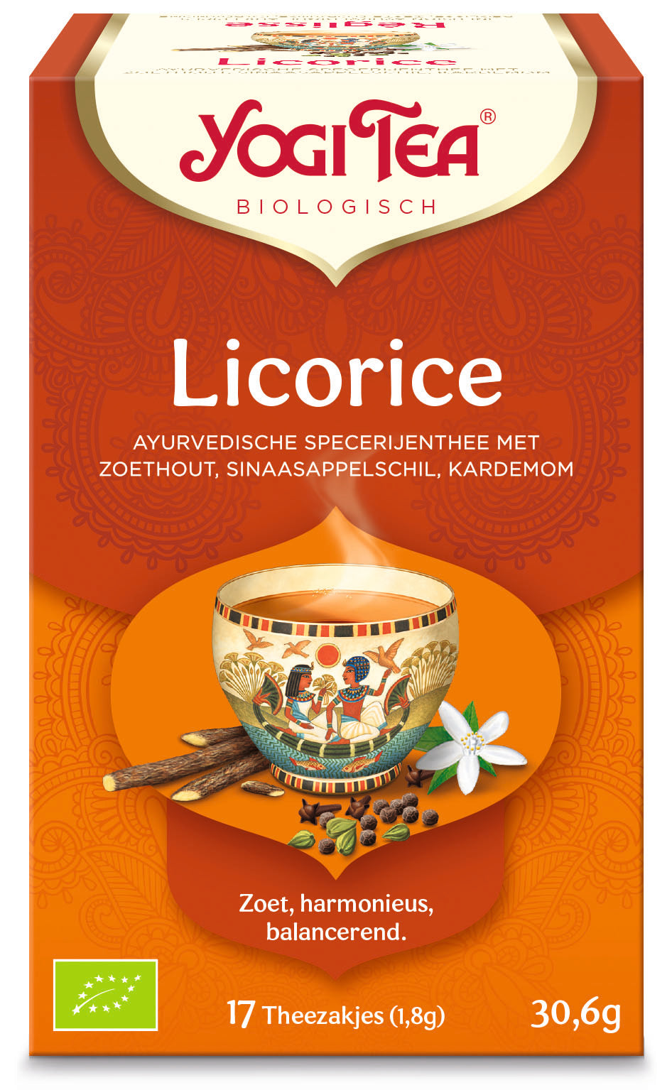 Yogi Tea Licorice Egyptian bio 17.00 Zakjes