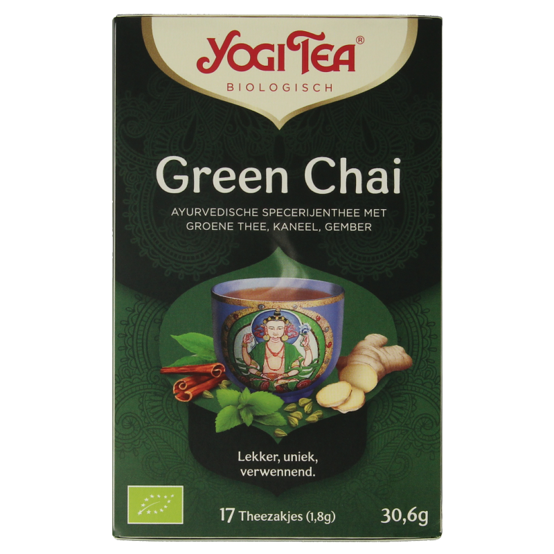 Yogi Tea Green chai bio 17 Zakjes